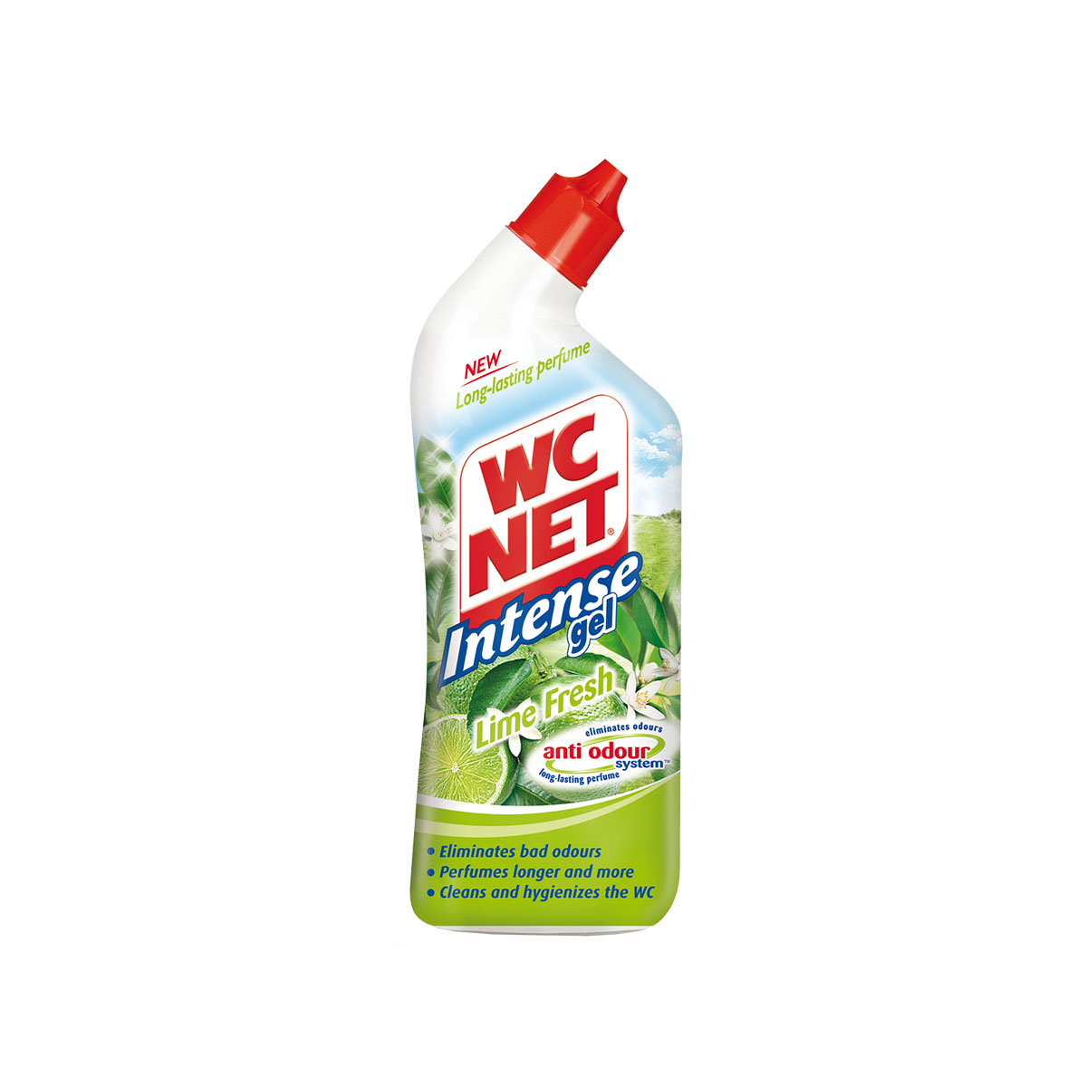 WC Net Intense čistič Lime 750ml